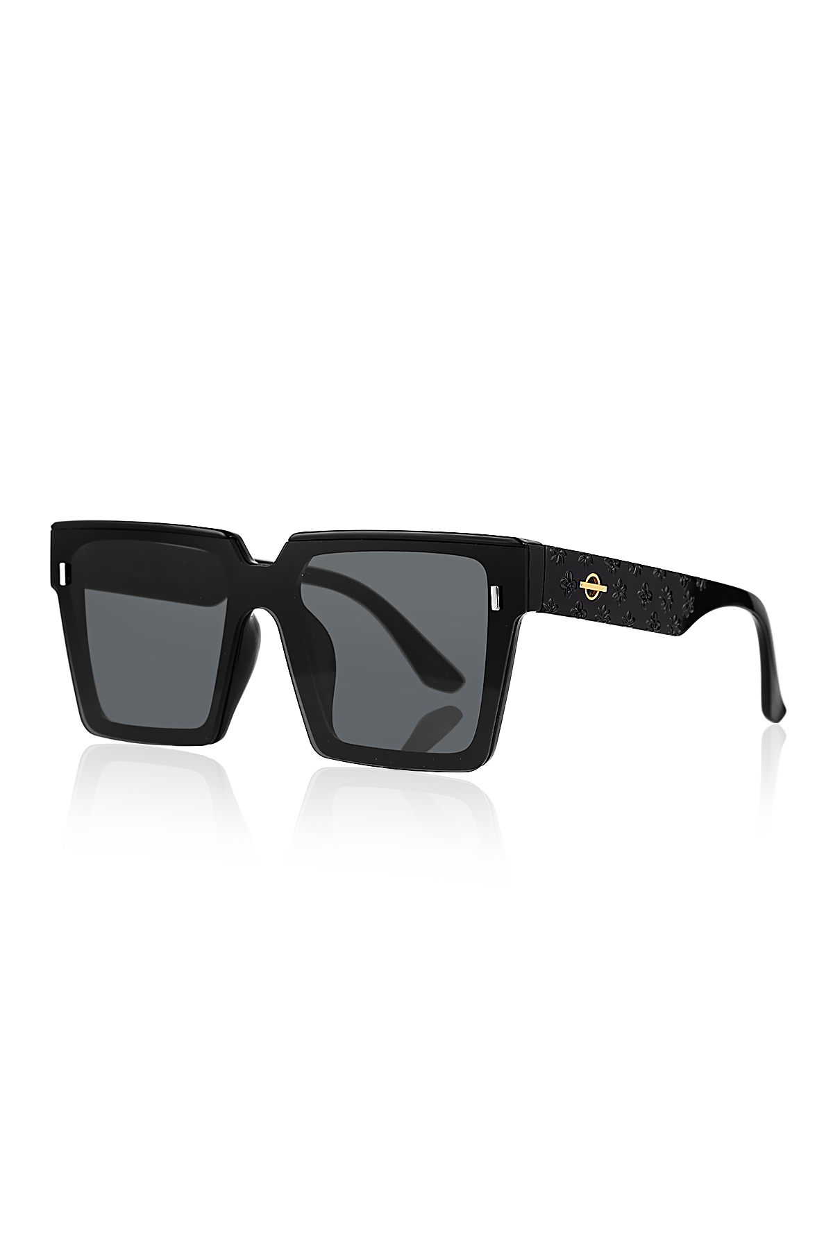 Uv400 Koruyucu Yeni Stil Unisex Güneş Gözlüğü Siyah 1092