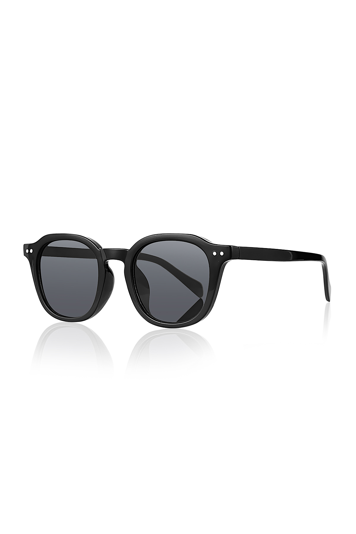 Uv400 Koruma Yeni Stil Unisex Güneş Gözlüğü Siyah 2059