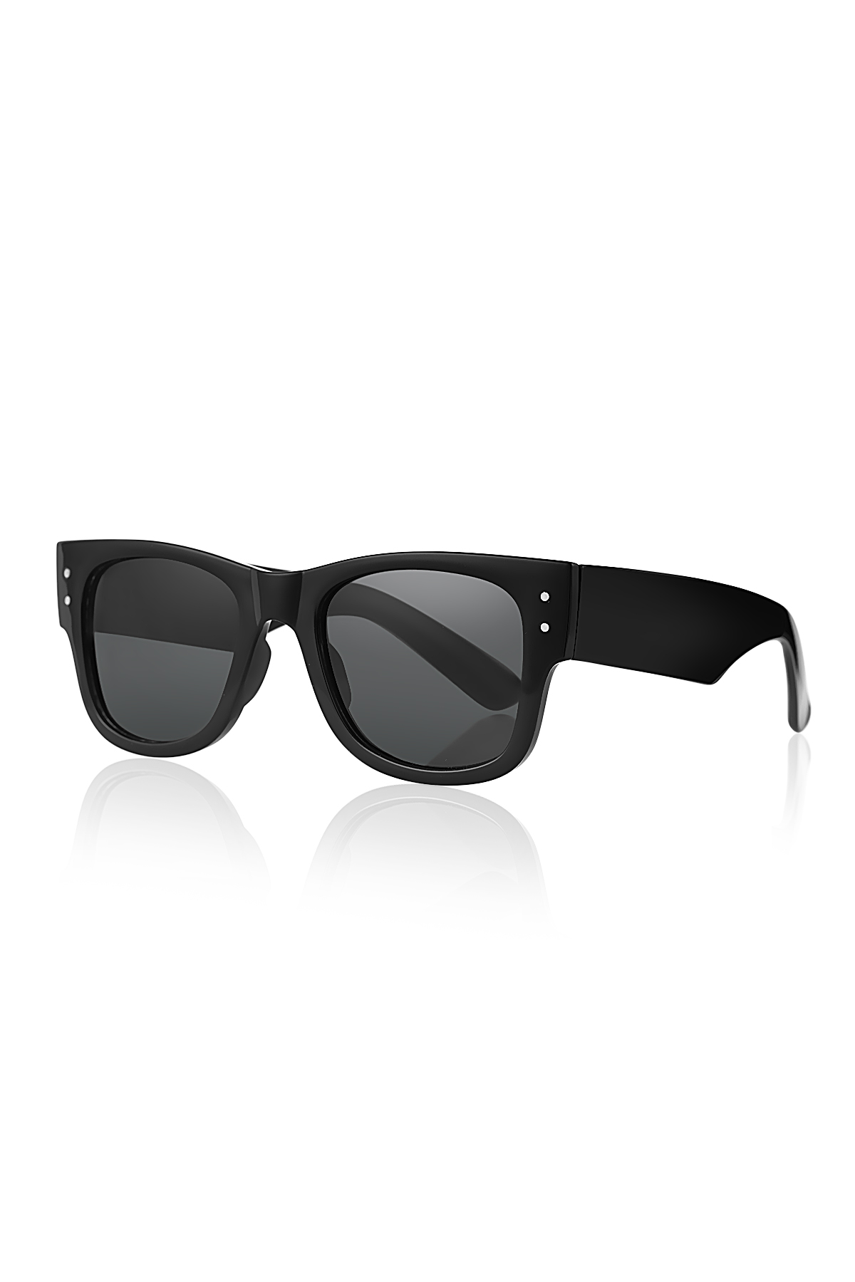 Uv400 Korumalı Unisex Güneş Gözlüğü Siyah 2066