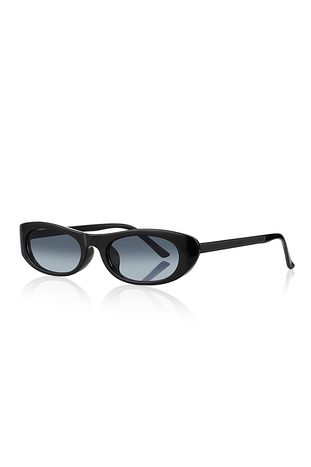 Uv400 Koruyucu Yeni Tarz Unisex Güneş Gözlüğü Siyah Model 1081